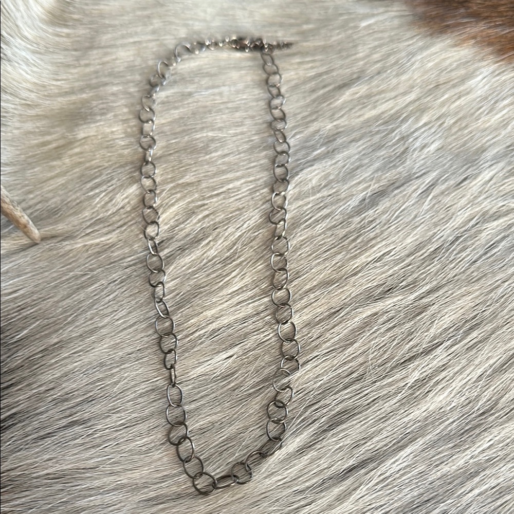 Silver 925  Chain Necklace 18”